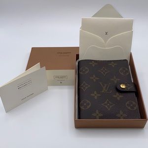 Authentic Louis Vuitton Agenda PM size